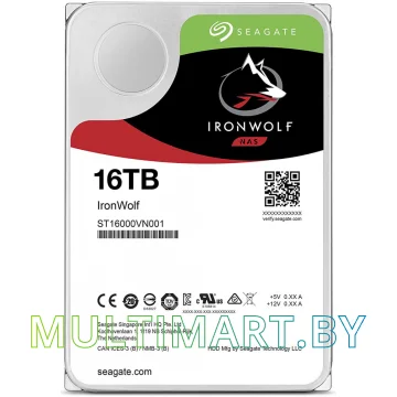 Жесткий диск Seagate IronWolf 16TB (ST16000VN001)